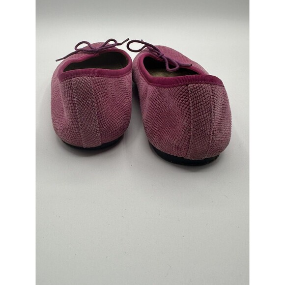 London Sole Ballet Flats Pink With Bow Size 36/5.5 US GUC!!! - Picture 4 of 6
